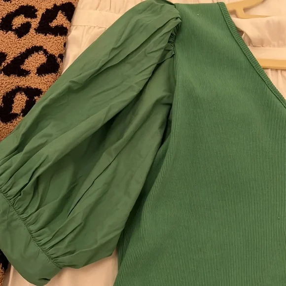 Anthropologie Maeve Puff Sleeve Top - Picture 5 of 6